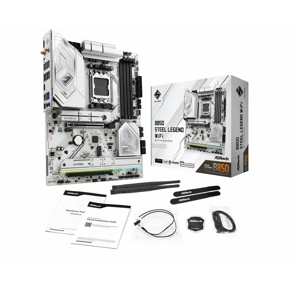 Motherboard ASRock 90 - MXBQS - A0UAYZ AMD AM5 AMD - GearHaus