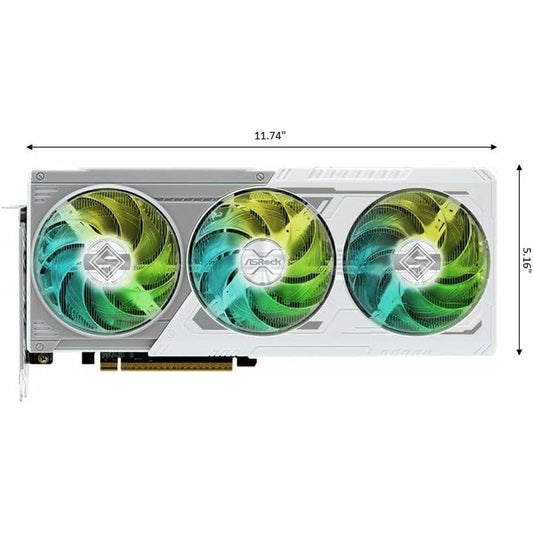 Graphics card ASRock RX9060XT SL 16GO GDDR6 RADEON RX 9060 XT 16 GB - GearHaus