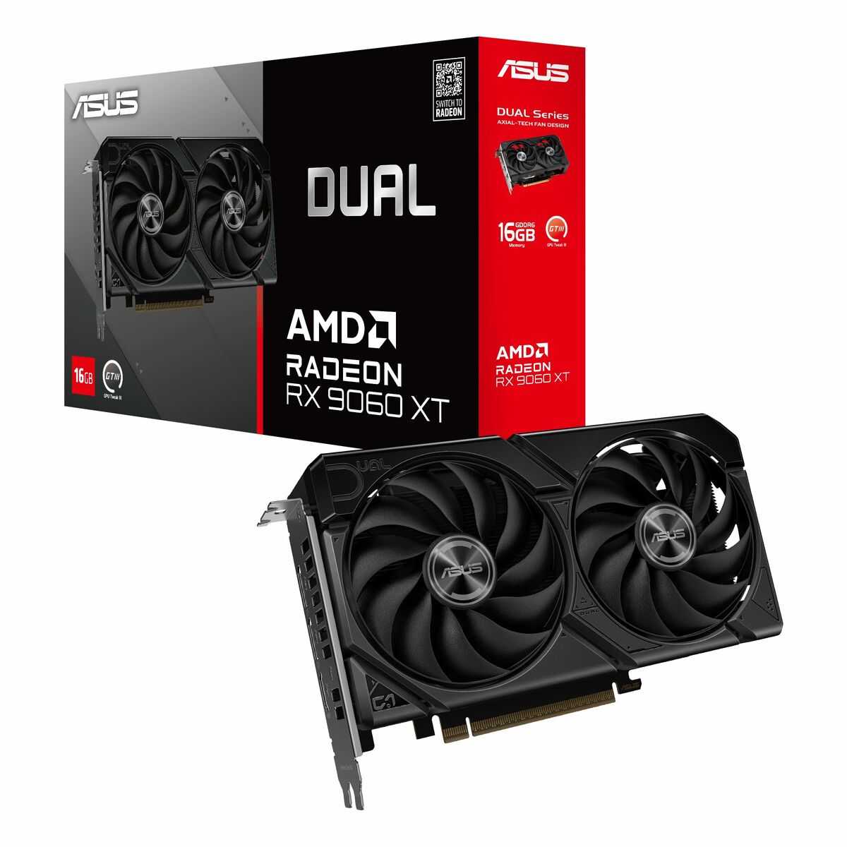 Graphics card Asus 90YV0LG2 - M0NA00 16 GB GDDR6 RADEON RX 9060 XT - GearHaus