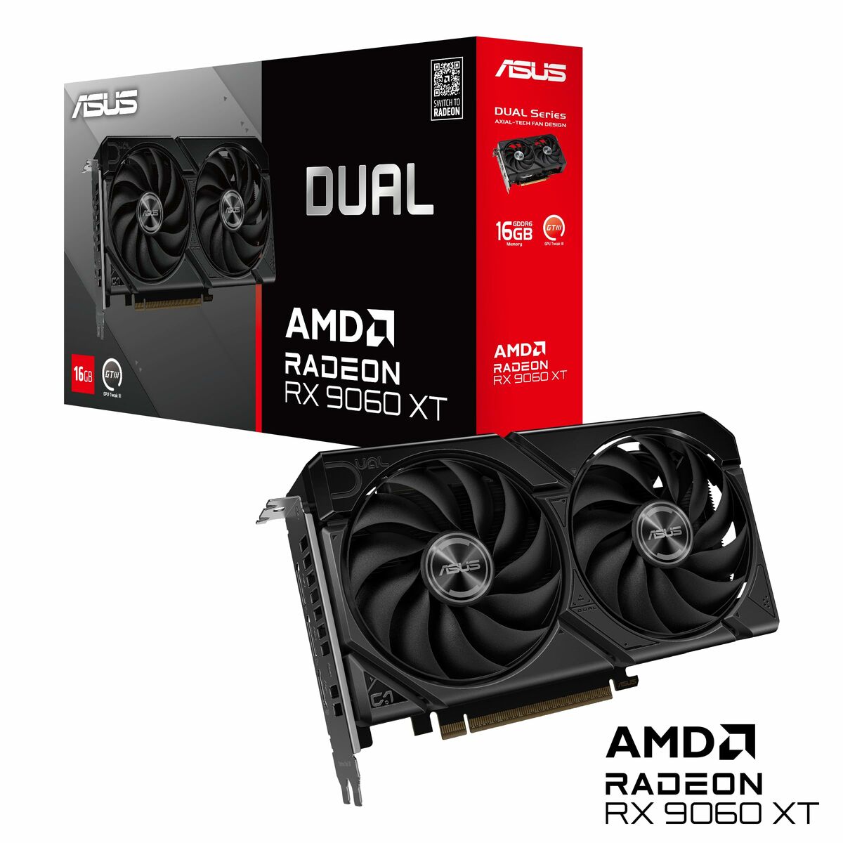 Graphics card Asus 90YV0LG2 - M0NA00 16 GB GDDR6 RADEON RX 9060 XT - GearHaus