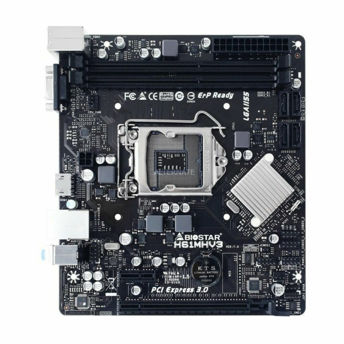 Motherboard Biostar H61MHV3 - GearHaus