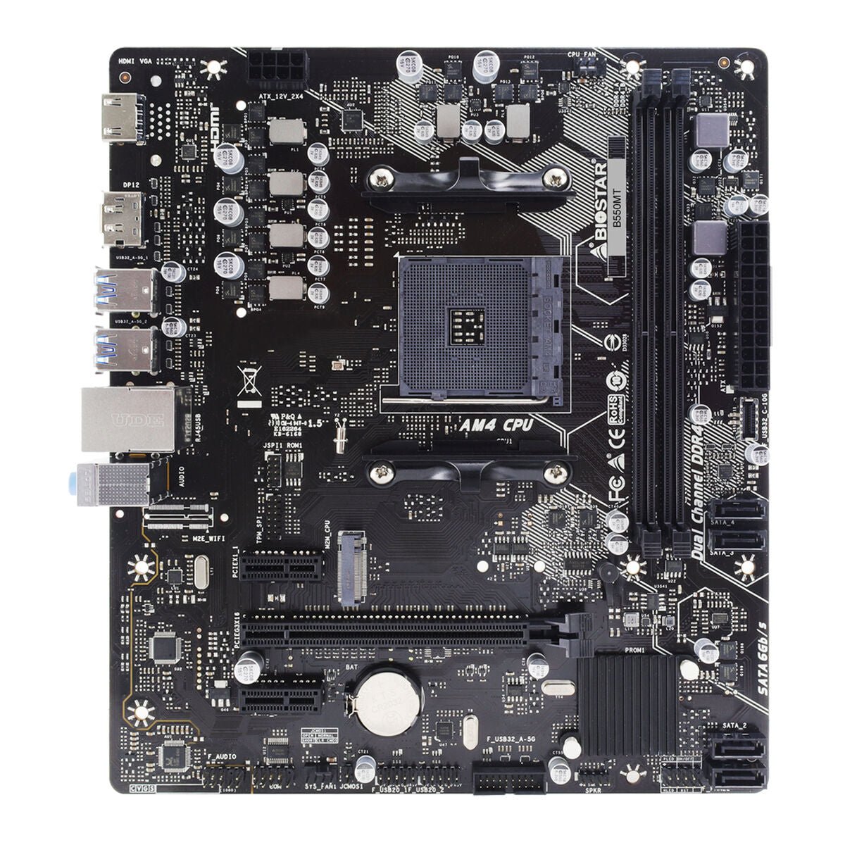 Motherboard Biostar B550MT AMD AM4 - GearHaus