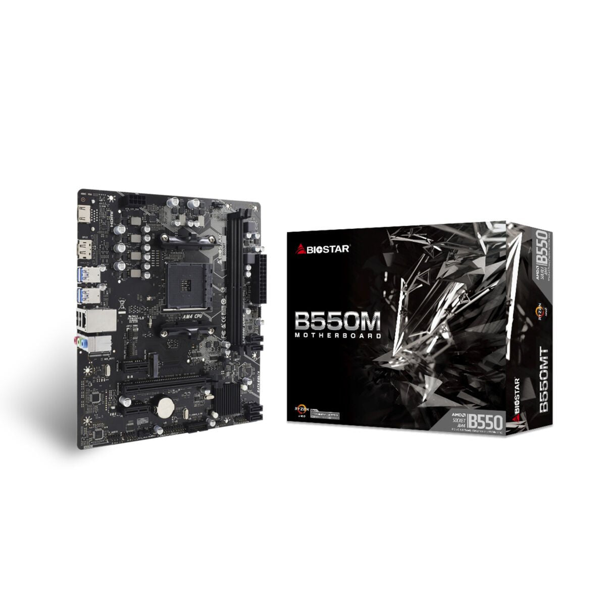 Motherboard Biostar B550MT AMD AM4 - GearHaus