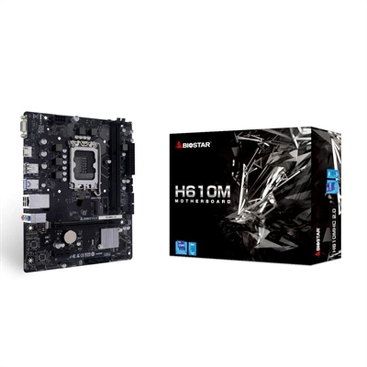 Motherboard Biostar H610MHC 2.0 H610 LGA 1700 - GearHaus