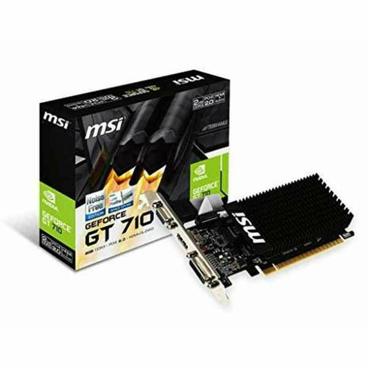 Graphics card MSI GeForce GT710 2 GB DDR3 GDDR3 - GearHaus