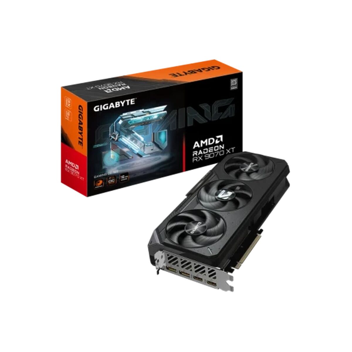 Graphics card Gigabyte 9VR907XTGO - 00 - G10 radeon rx 9070 xt 16 GB GDDR6 - GearHaus
