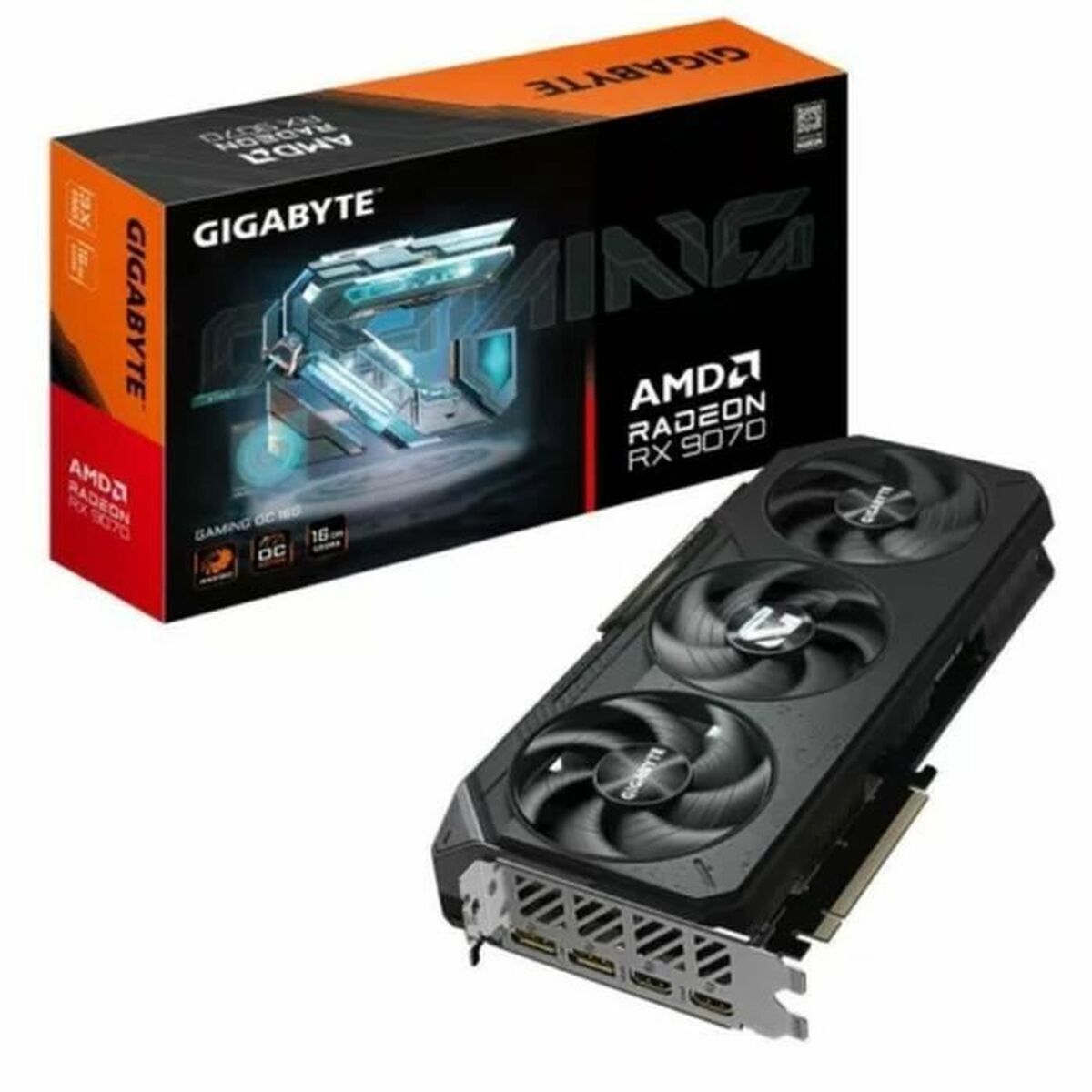 Graphics card Gigabyte 9VR9070GO - 00 - G10 16 GB GDDR6 - GearHaus