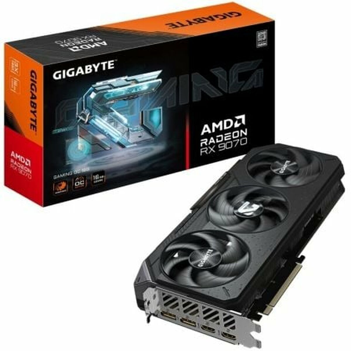 Graphics card Gigabyte 9VR9070GO - 00 - G10 16 GB GDDR6 - GearHaus