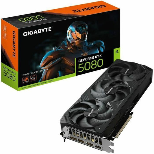 Graphics card Gigabyte GEFORCE RTX 5080 16 GB - GearHaus