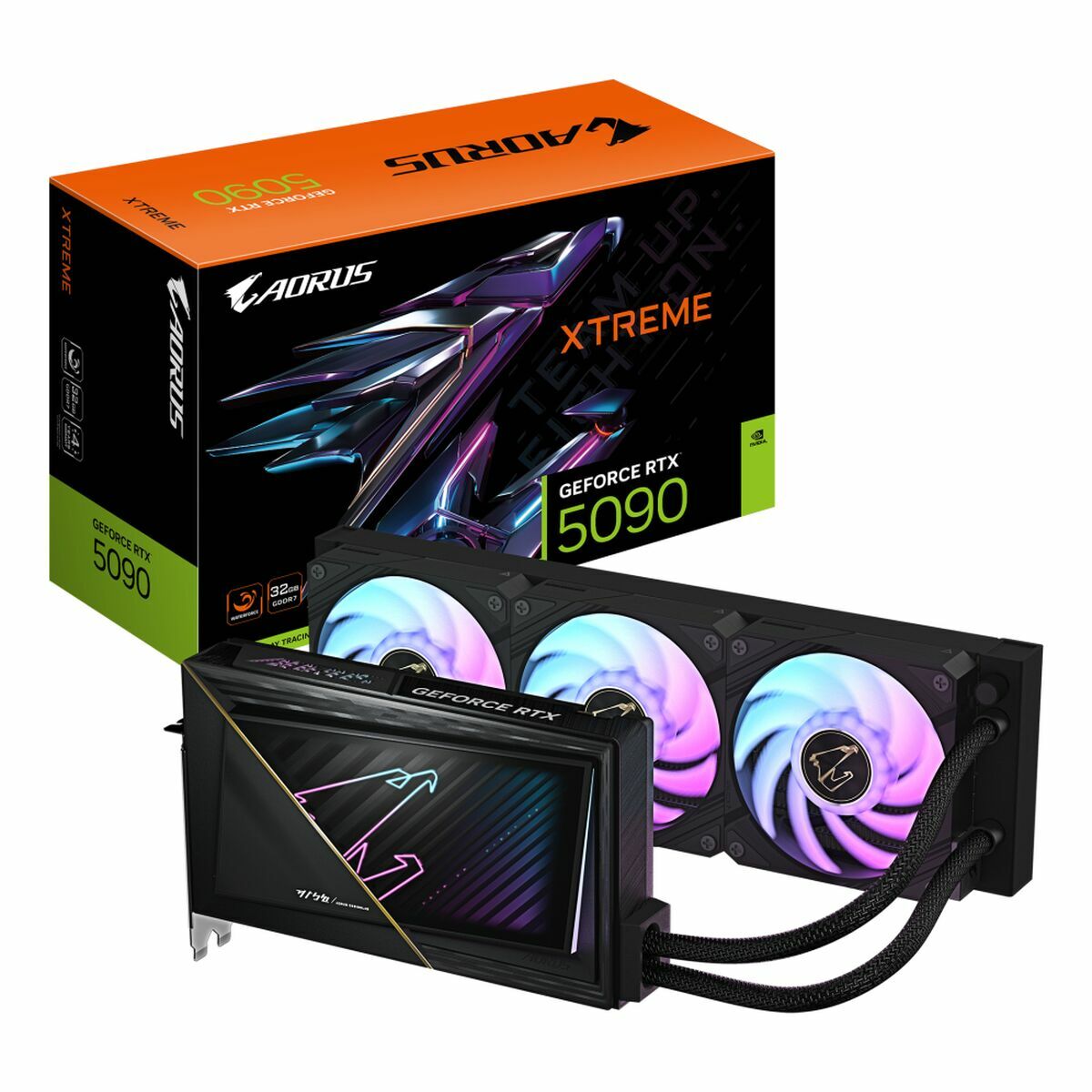 Graphics card Gigabyte nvidia geforce rtx 5090 GDDR7 - GearHaus