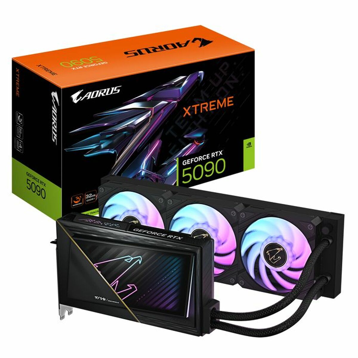 Graphics card Gigabyte nvidia geforce rtx 5090 GDDR7 - GearHaus