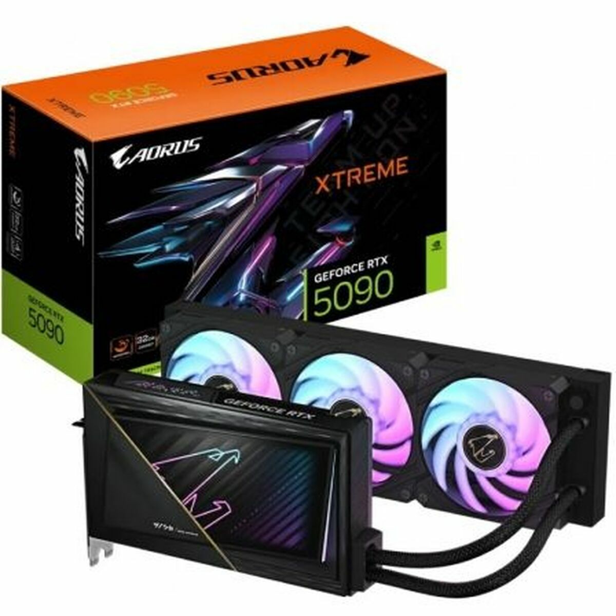 Graphics card Gigabyte nvidia geforce rtx 5090 GDDR7 - GearHaus