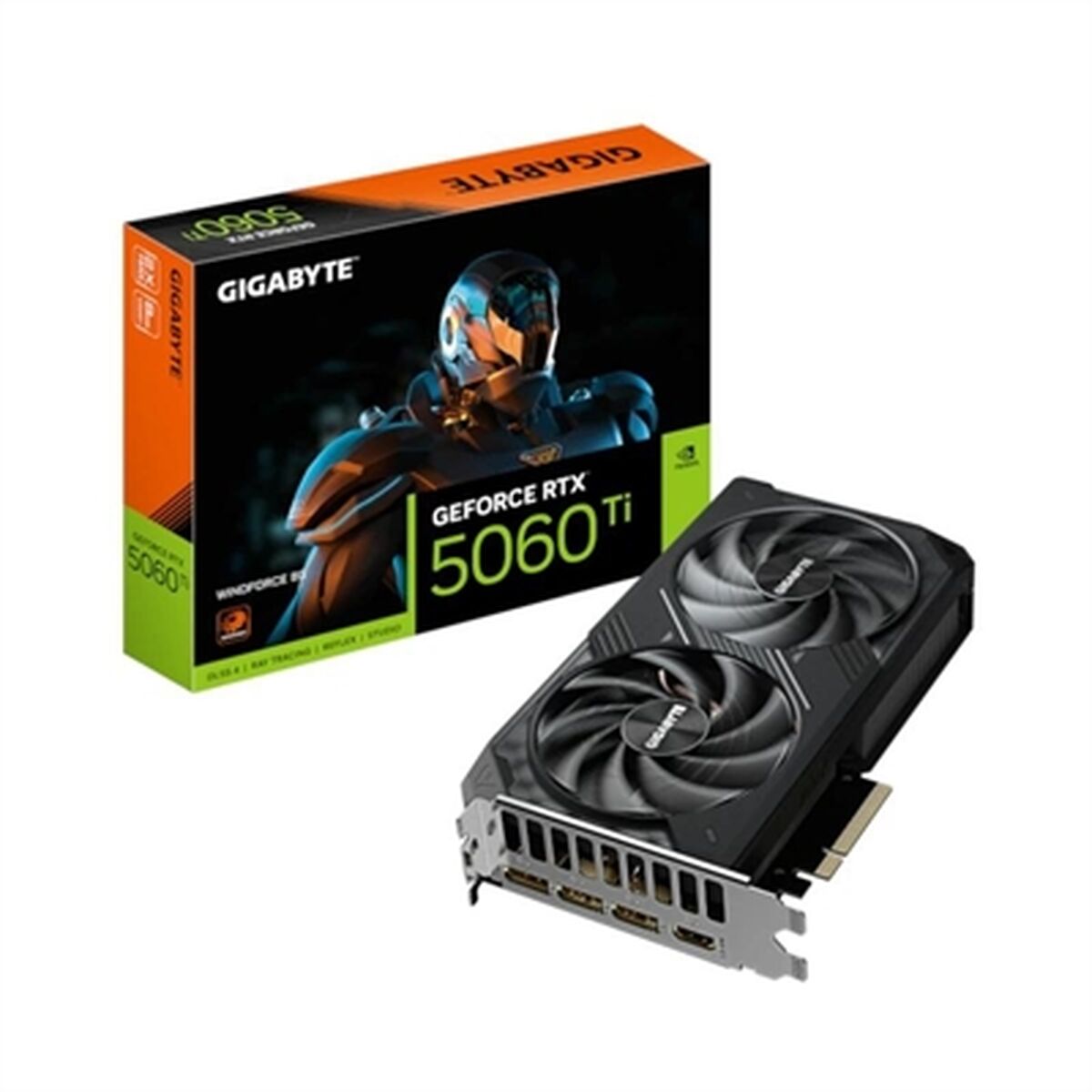 Graphics card Gigabyte 9VN506TW8 - 00 - G10 geforce rtx 5060 ti 8 GB GDDR6 GDDR7 - GearHaus