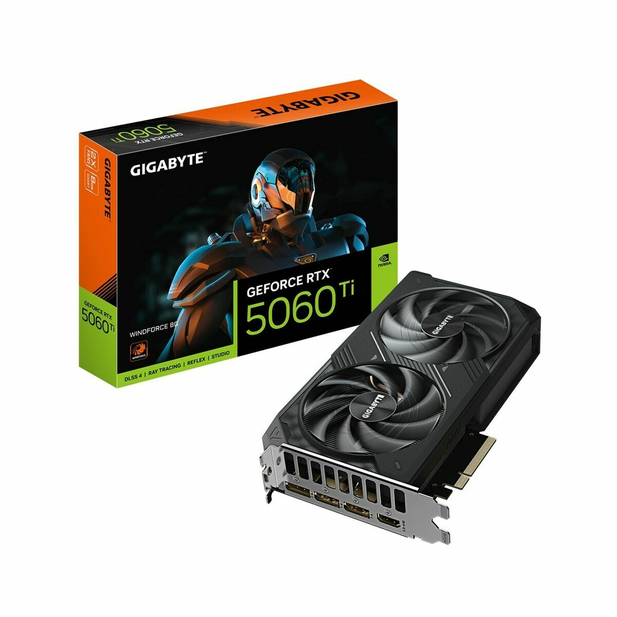 Graphics card Gigabyte 9VN506TW8 - 00 - G10 geforce rtx 5060 ti 8 GB GDDR6 GDDR7 - GearHaus