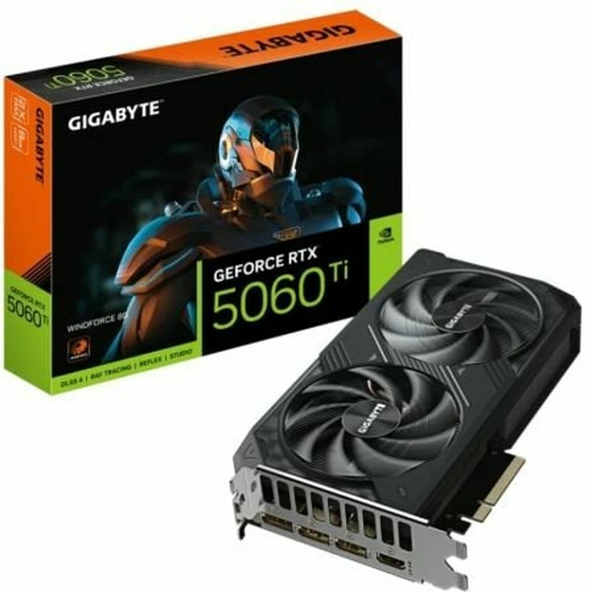 Graphics card Gigabyte 9VN506TW8 - 00 - G10 geforce rtx 5060 ti 8 GB GDDR6 GDDR7 - GearHaus