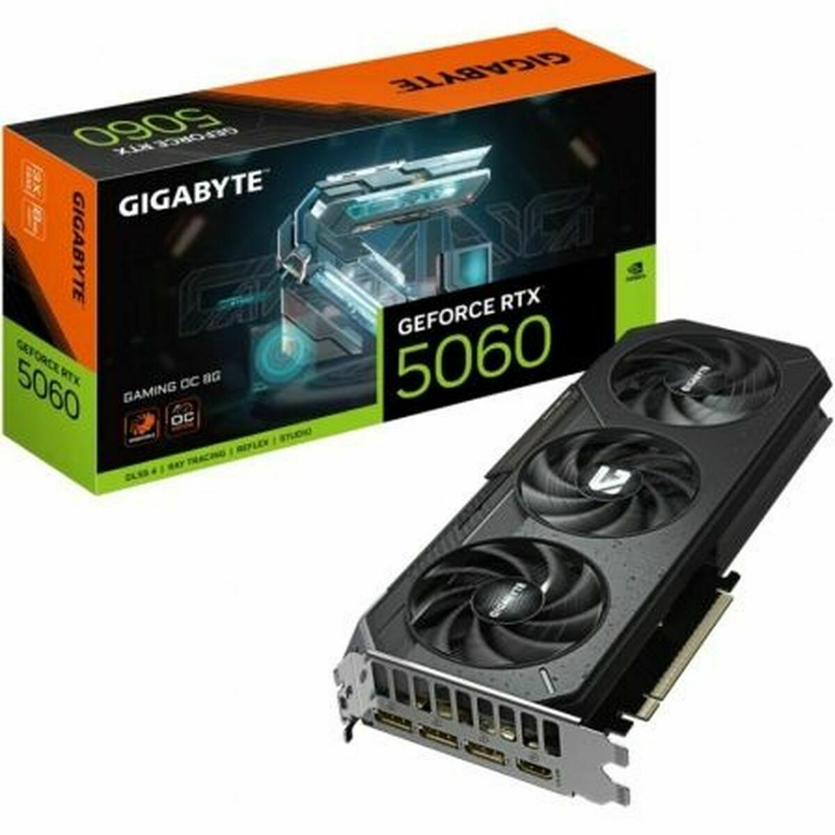 Graphics card Gigabyte 9VN5060GO - 00 - G10 8 GB GEFORCE RTX 5060 GDDR7 - GearHaus