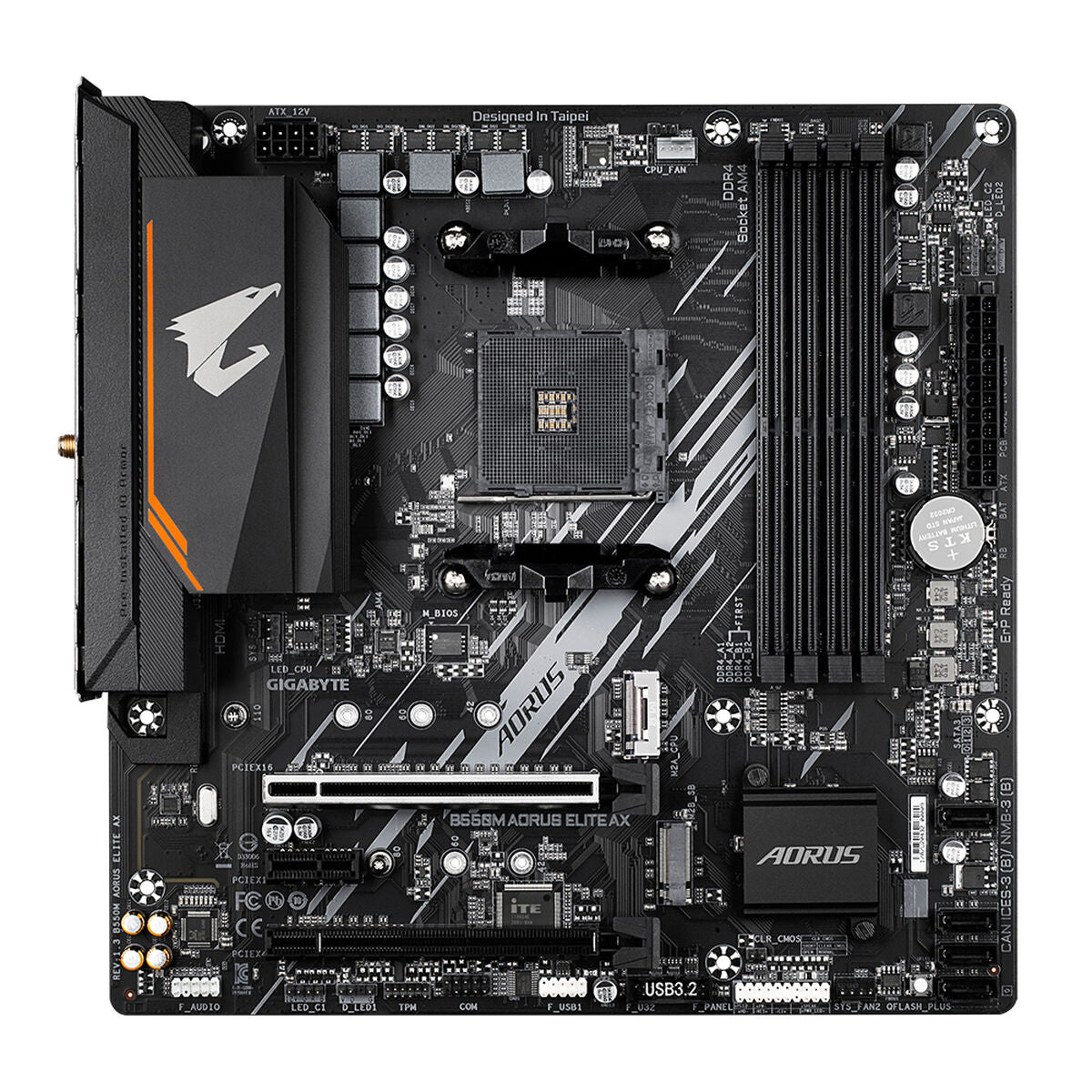 Motherboard Gigabyte AMD B550 AMD AMD AM4 - GearHaus