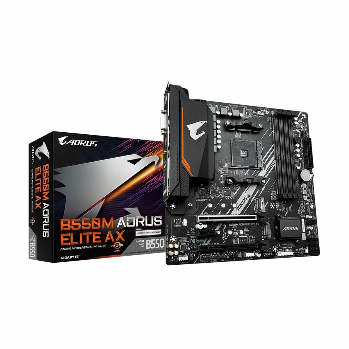 Motherboard Gigabyte AMD B550 AMD AMD AM4 - GearHaus