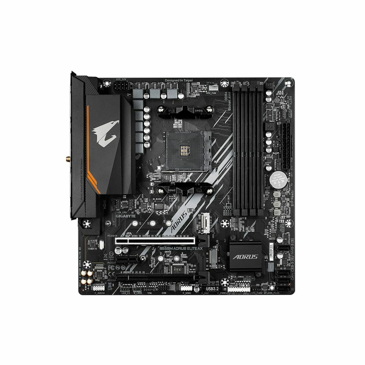 Motherboard Gigabyte AMD B550 AMD AMD AM4 - GearHaus