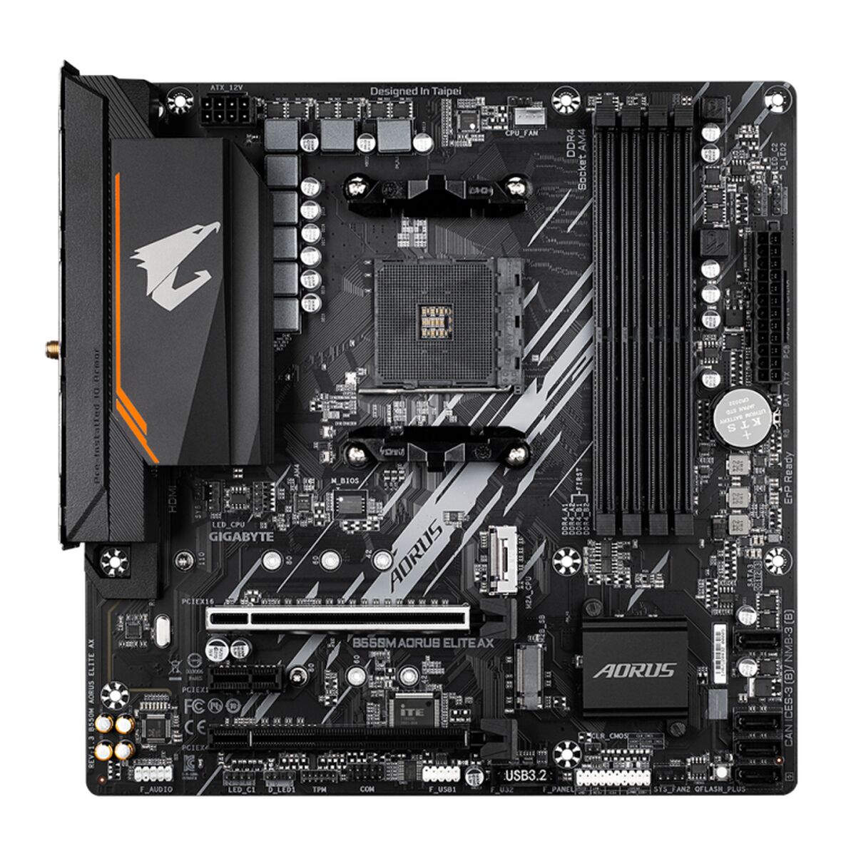 Motherboard Gigabyte AMD B550 AMD AMD AM4 - GearHaus