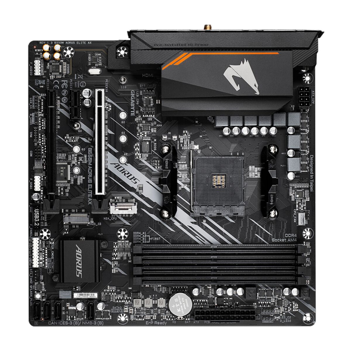 Motherboard Gigabyte AMD B550 AMD AMD AM4 - GearHaus