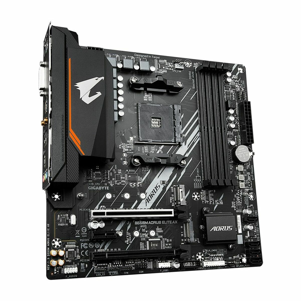 Motherboard Gigabyte AMD B550 AMD AMD AM4 - GearHaus