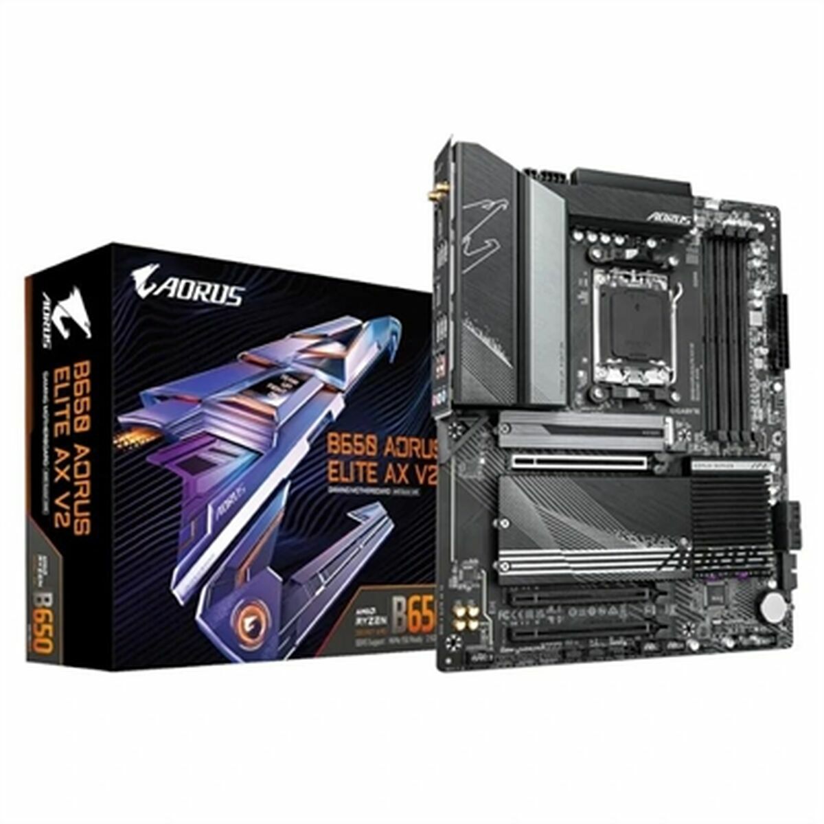 Motherboard Gigabyte AMD AMD B650 AMD AM5 - GearHaus
