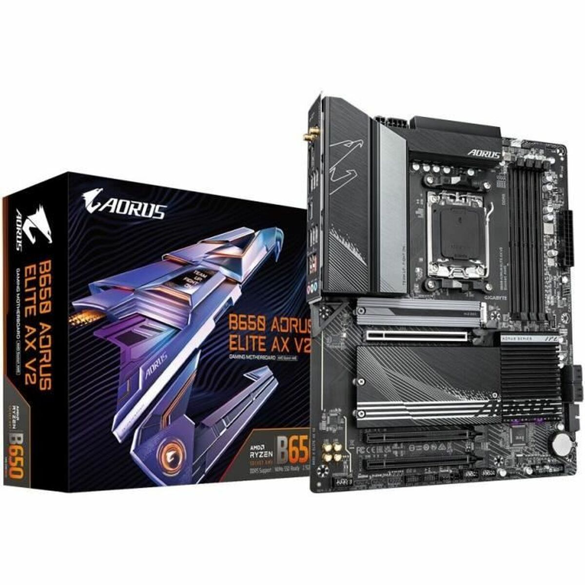 Motherboard Gigabyte AMD AMD B650 AMD AM5 - GearHaus