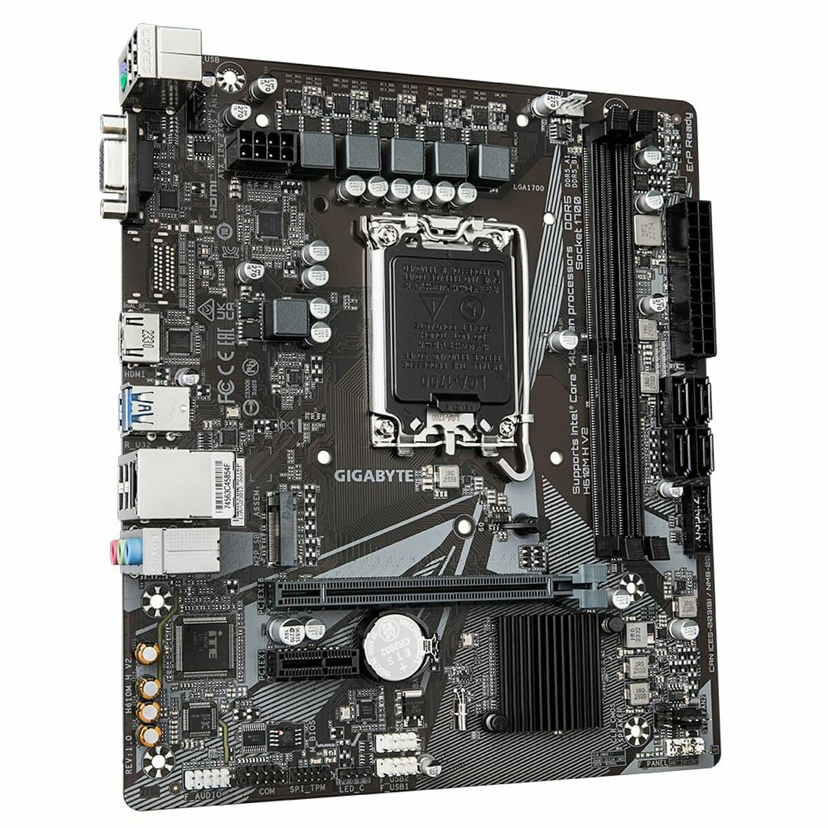Motherboard Gigabyte H610M H V2 LGA 1700 - GearHaus