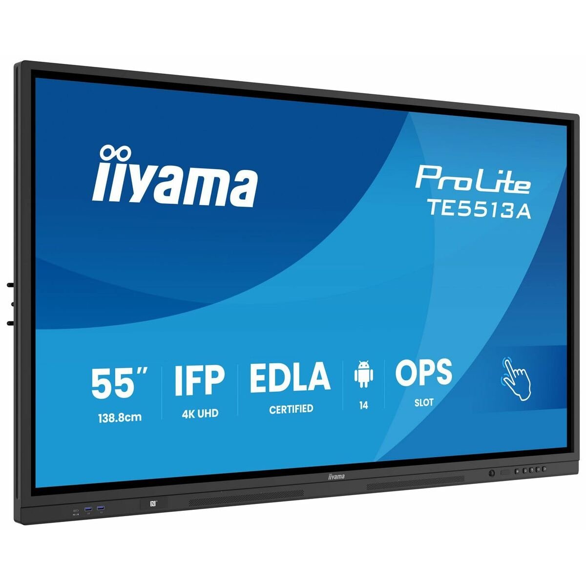 Monitor Iiyama TE5513A - B1AG 55" 4K Ultra HD LCD - GearHaus