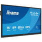 Monitor Iiyama TE7513A - B1AG 75" 4K Ultra HD LCD - GearHaus
