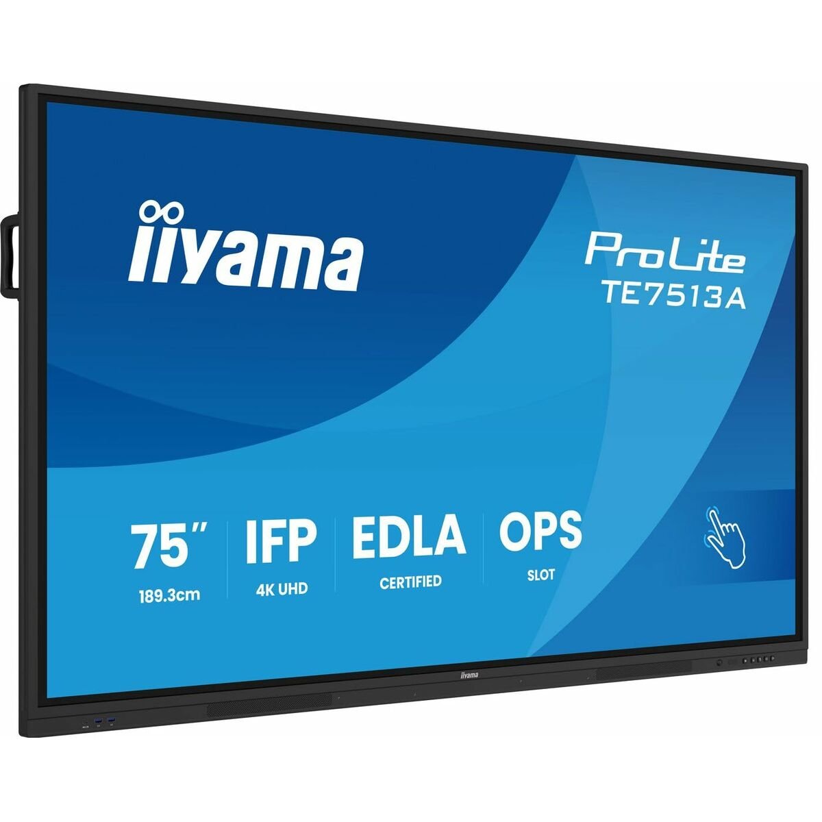 Monitor Iiyama TE7513A - B1AG 75" 4K Ultra HD LCD - GearHaus