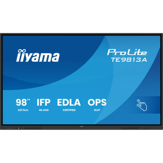 Monitor Iiyama TE9813A - B1AG 98" 4K Ultra HD LCD - GearHaus