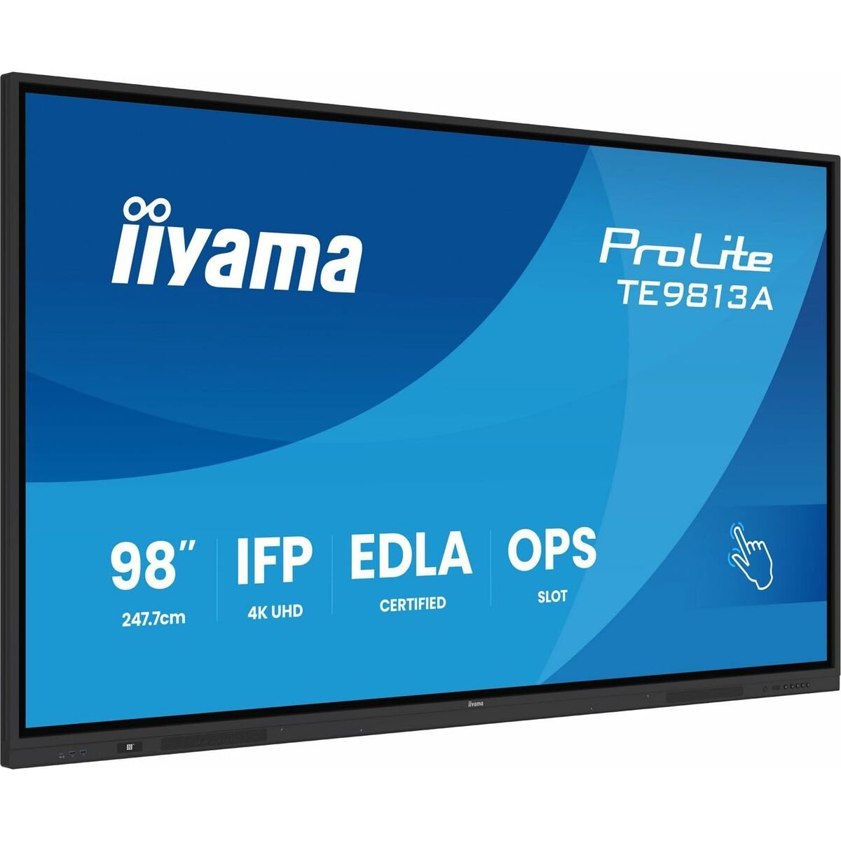 Monitor Iiyama TE9813A - B1AG 98" 4K Ultra HD LCD - GearHaus