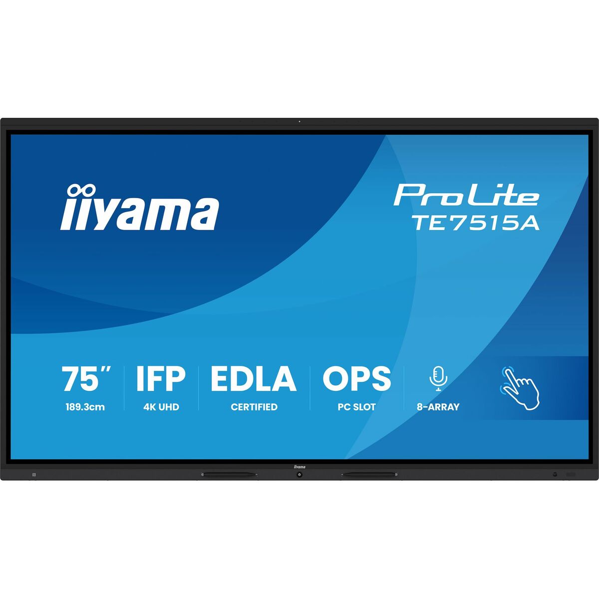 Monitor Iiyama TE7515A - B1AG 75" 4K Ultra HD - GearHaus