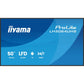 Monitor Iiyama LH6564UHS - B1AG 65" 4K Ultra HD - GearHaus