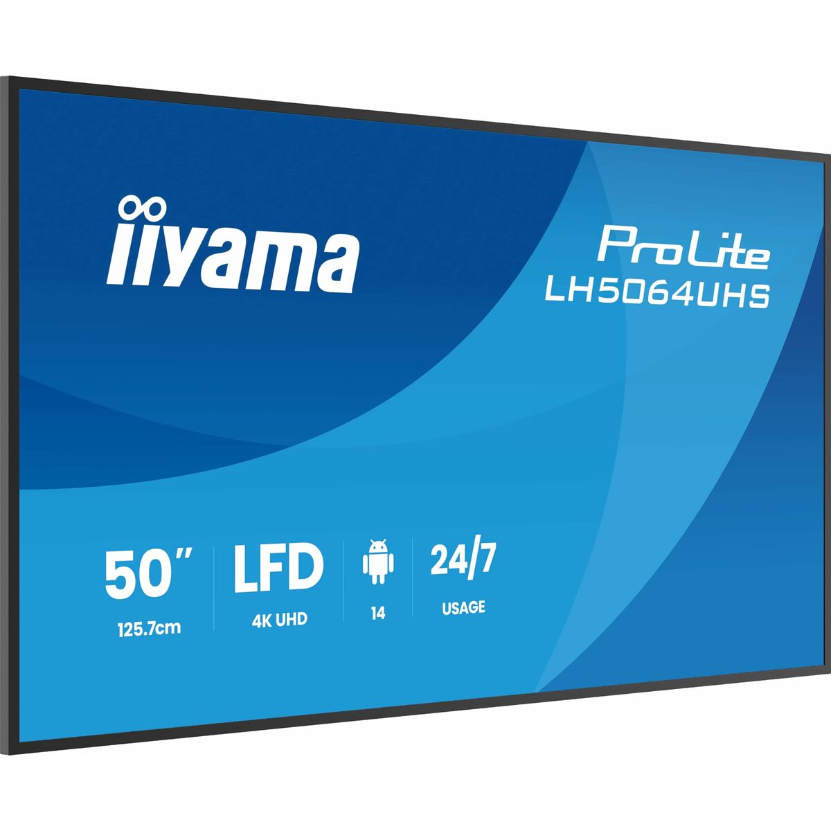 Monitor Iiyama LH6564UHS - B1AG 65" 4K Ultra HD - GearHaus