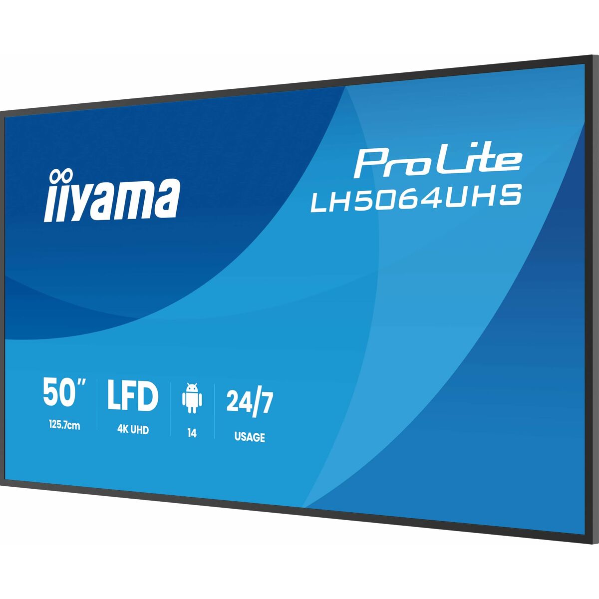 Monitor Iiyama LH6564UHS - B1AG 65" 4K Ultra HD - GearHaus