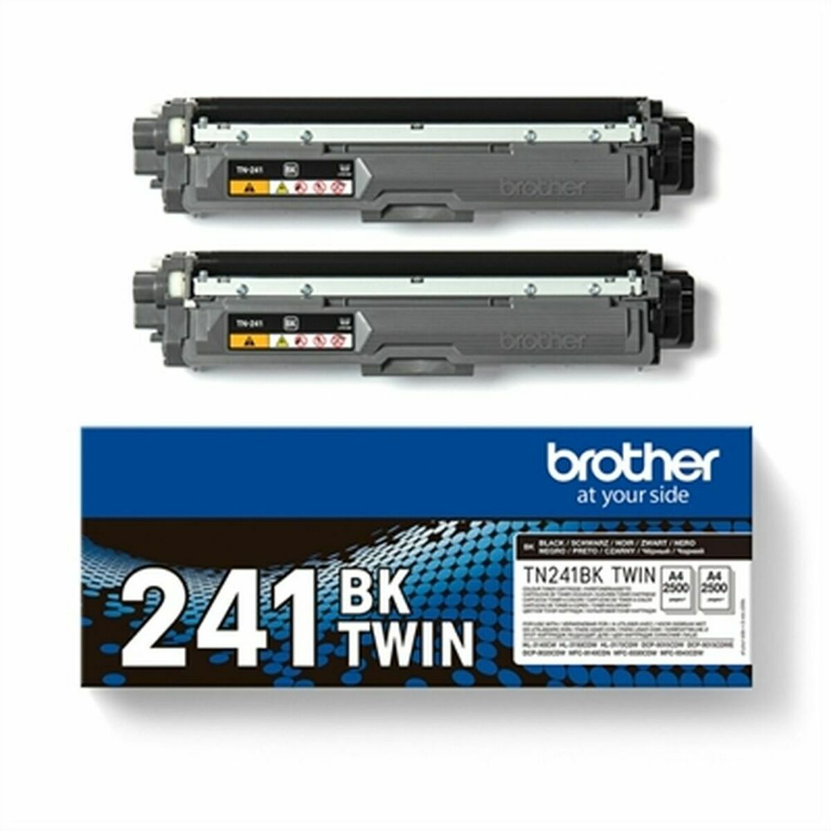 Toner Brother TONER N 2.5K PK2 Black (2 Units) - GearHaus