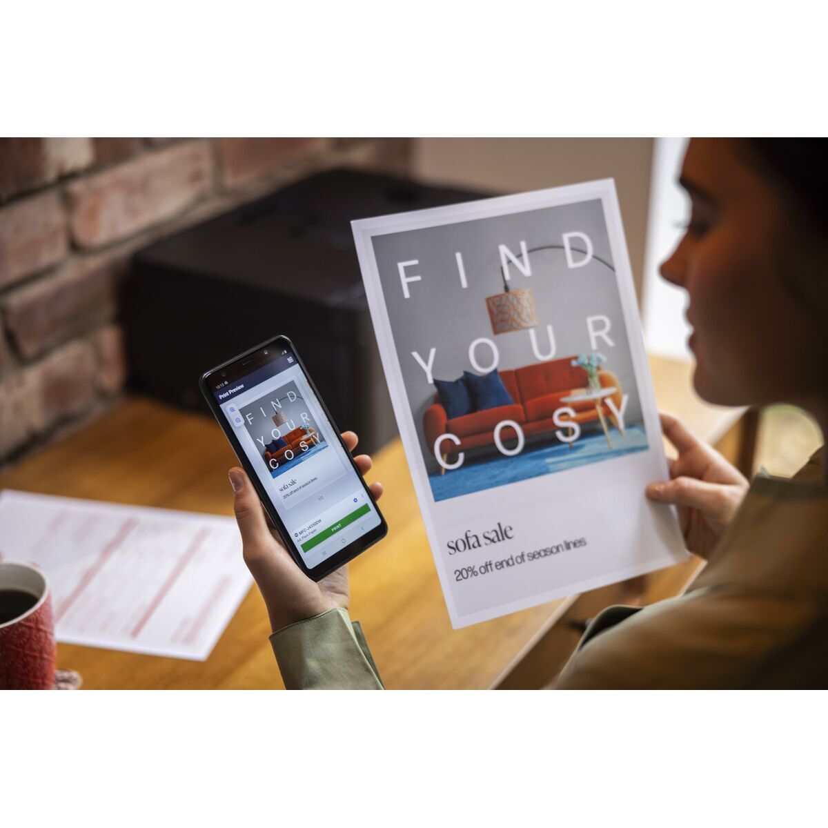 Multifunction Printer Brother MFCJ4350DWRE1 - GearHaus