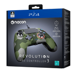 Controller cu fir Nacon Revolution Pro Controller 3 pentru Playstation 4, Verde Camo (PS4OFPADRPC3GREEN) - GearHaus