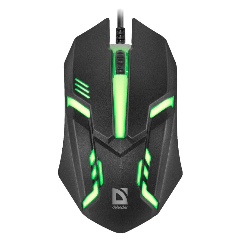 Mouse, DEFENDER, CYBER MB - 560L, 1200DPI, 3P, Multicolor (52560) - GearHaus