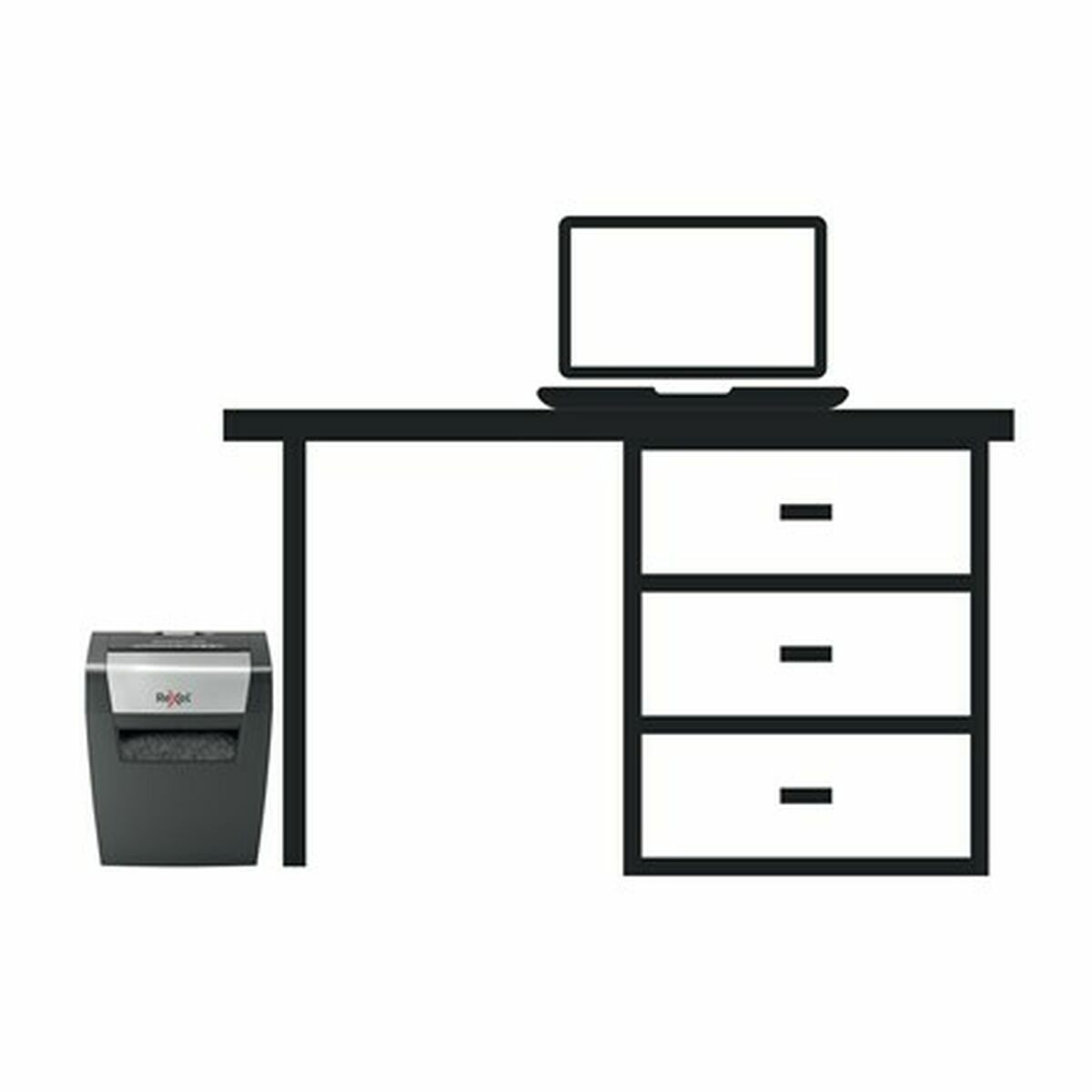 Paper Shredder Rexel Momentum X308 15 L - GearHaus