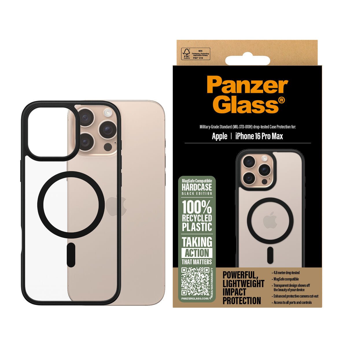 Mobile Screen Protector PanzerGlass iPhone 16 Pro Max Apple - GearHaus