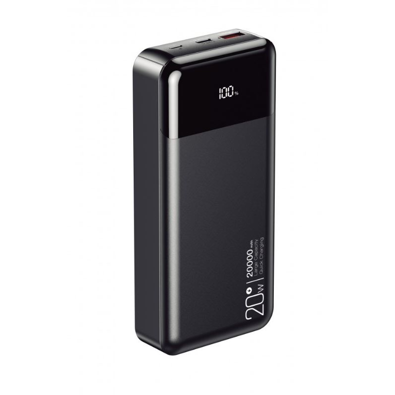 Cellect PR192 Power Bank 20000mAh fekete (CEL-PBANK-PR192-BK) (CEL-PBANK-PR192-BK)-0