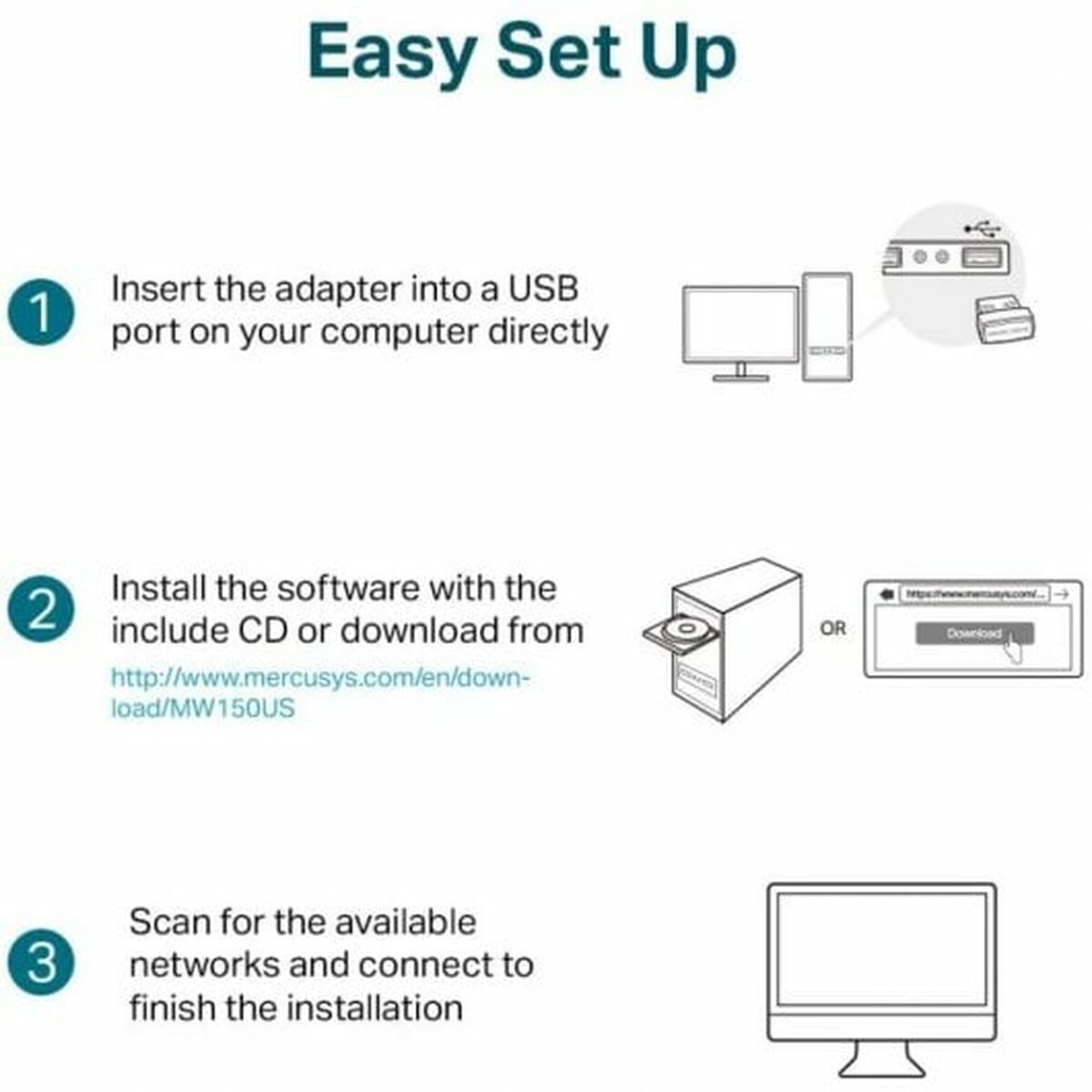 Network Card Mercusys - GearHaus