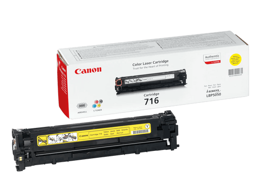 Canon 716 Y Gelb Toner – Original Toner für LBP - 5050 & MF8030CN - Serie - GearHaus