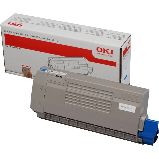 Toner, Okidata, Oki Toner C 711, Cyan (44318607) - GearHaus