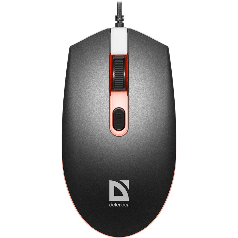 Defender MB - 986 Vezetékes Egér - Fekete (52986) - GearHaus