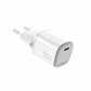 Wall Charger Celly UPTC1USBC20WWH White - GearHaus
